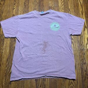 Coronado Surfing Classic California Water Tourist T-Shirt Men's L T-Shirt Pink